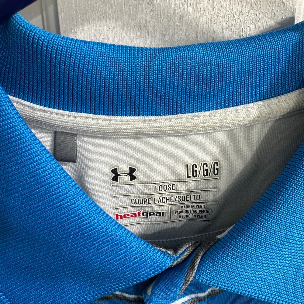 Under Armour headgear polo